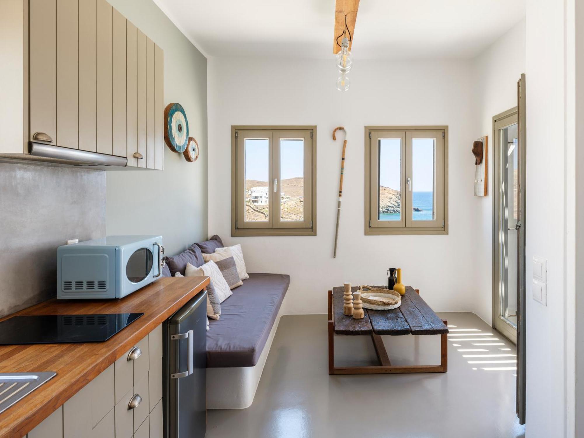 Sea Rock & Sky Private Mykonos Residence Merhia-part Kültér fotó